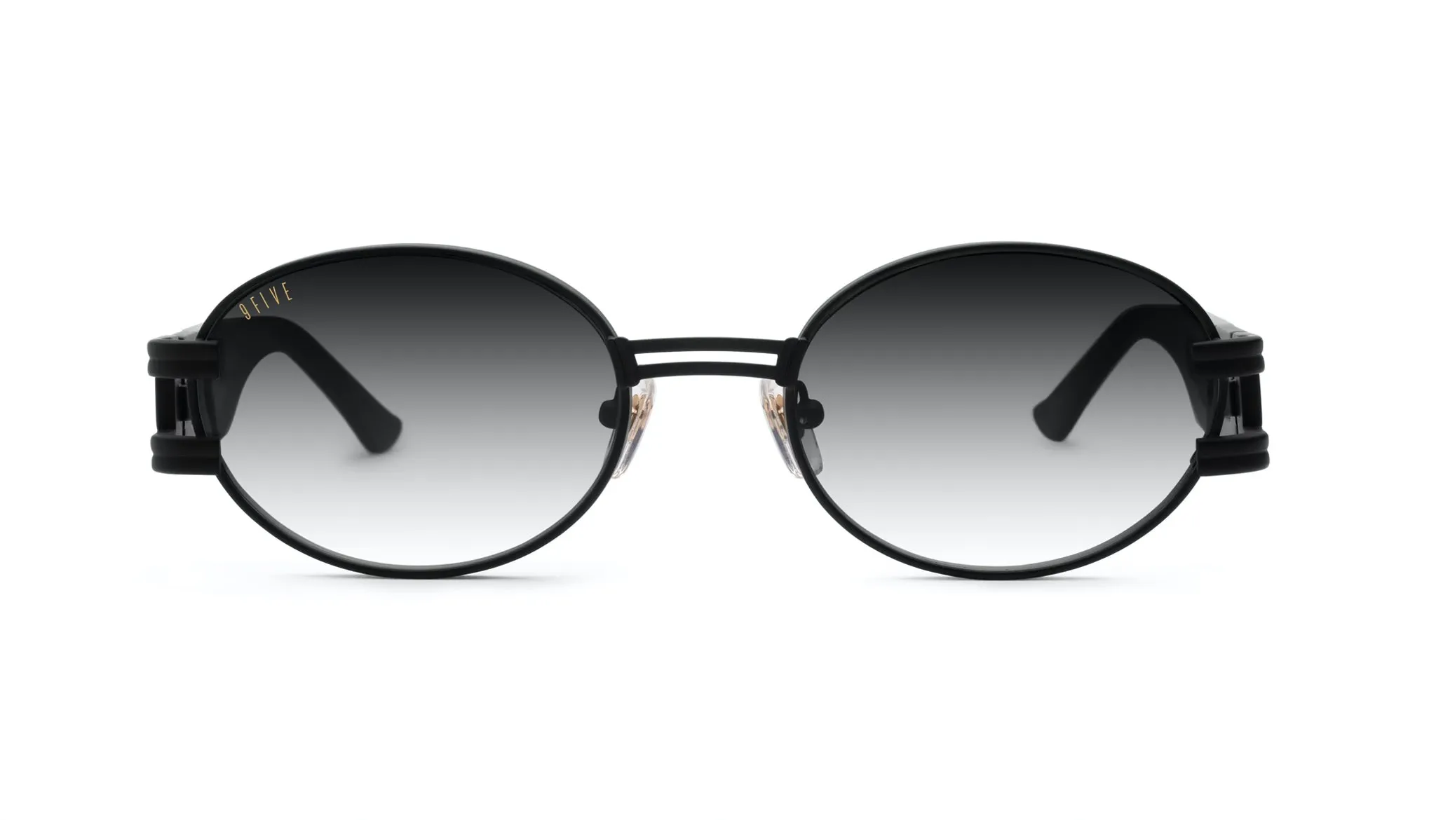 9FIVE St. James Matte Blackout - Gradient Sunglasses