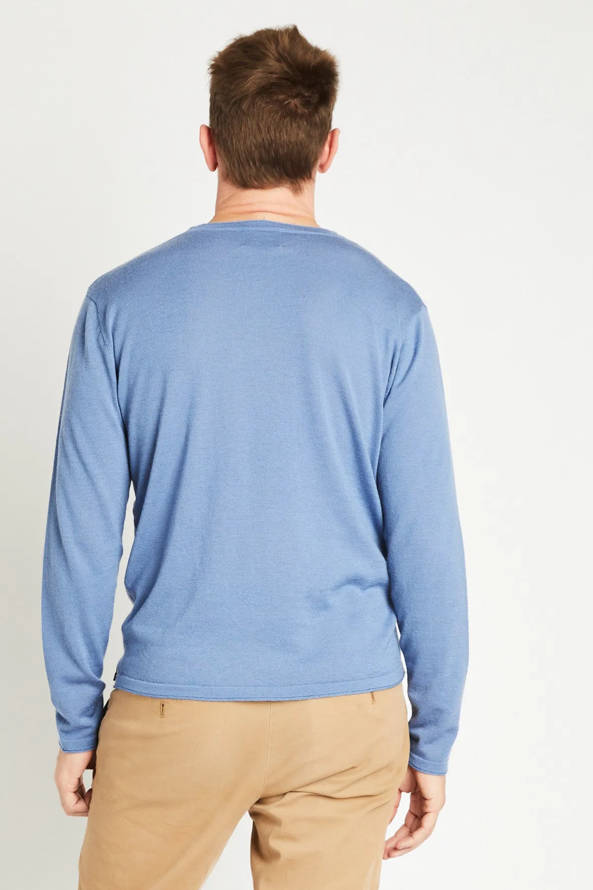   Beryll Charles Cashmere Sweater | Juicy Blue