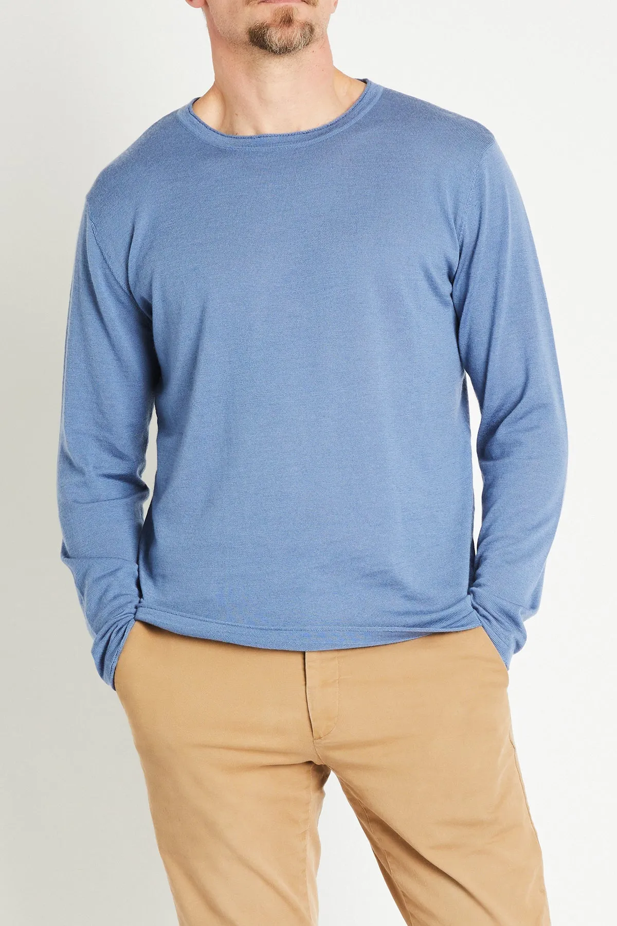   Beryll Charles Cashmere Sweater | Juicy Blue