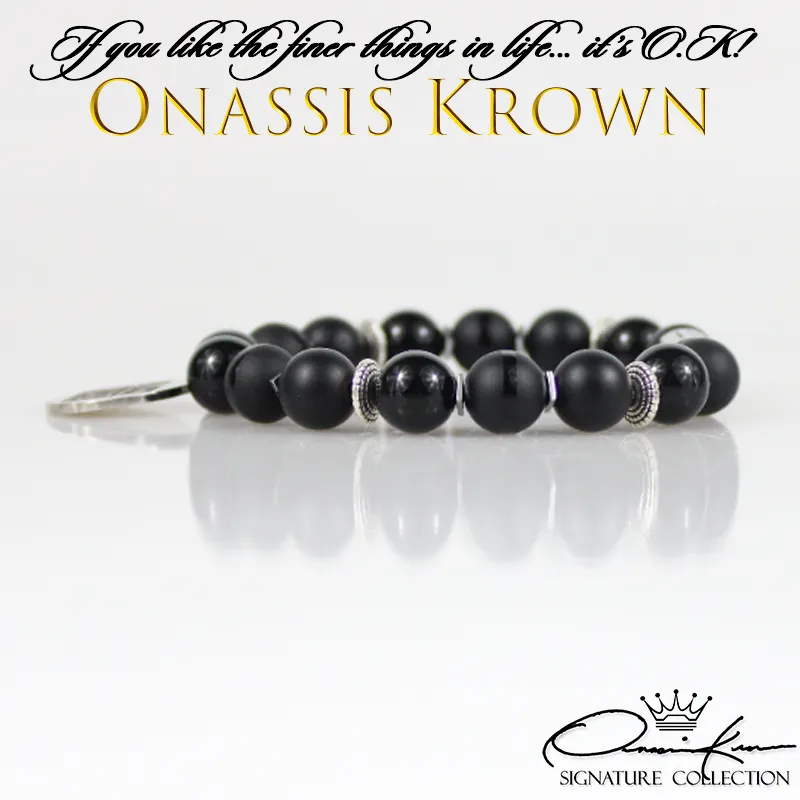 Black King Bead Bracelet