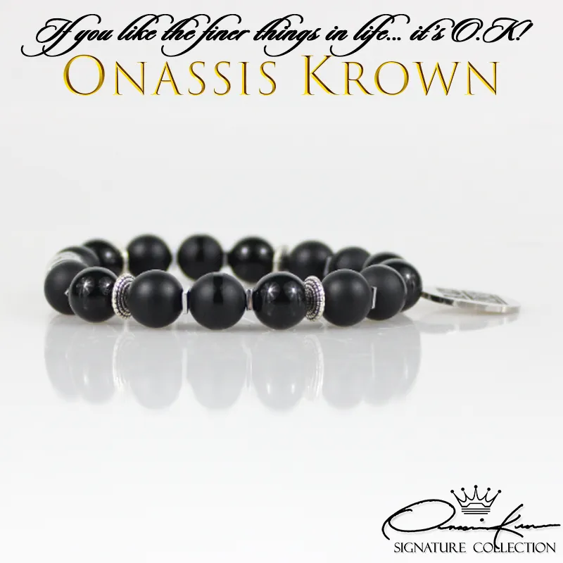 Black King Bead Bracelet