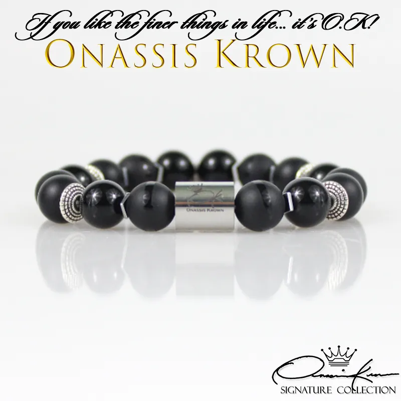 Black King Bead Bracelet