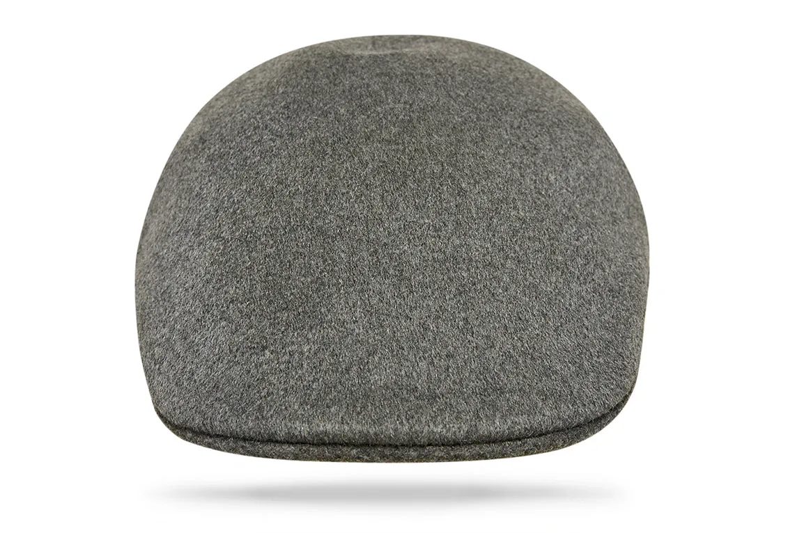 Cashmere Driving Cap - Grey