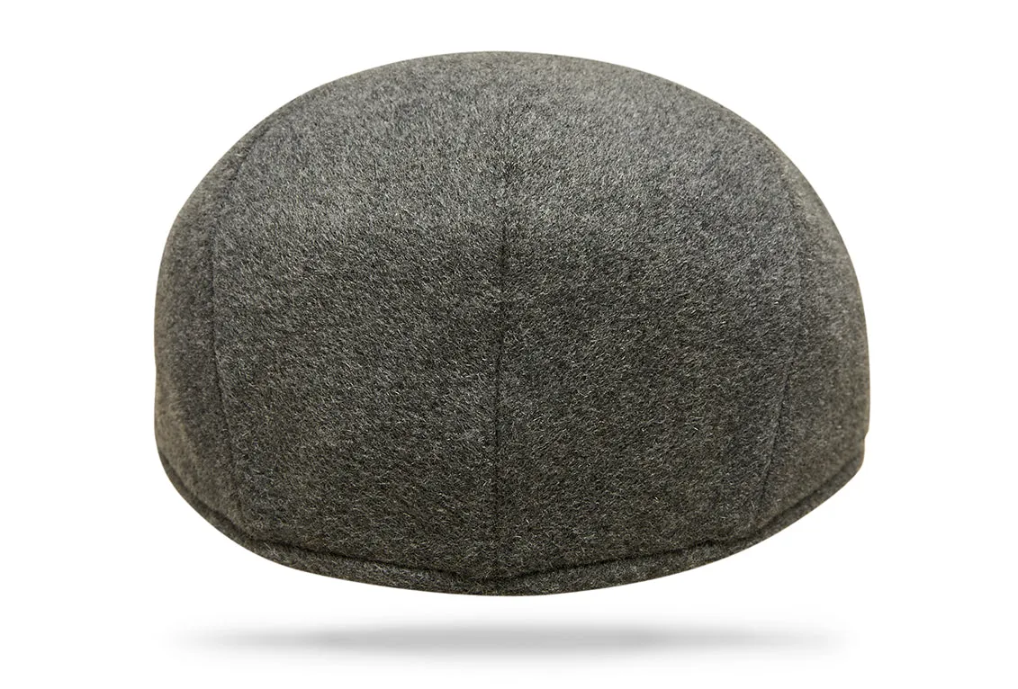 Cashmere Driving Cap - Grey