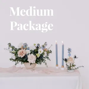 Dusty Blush and Blue - Medium Package