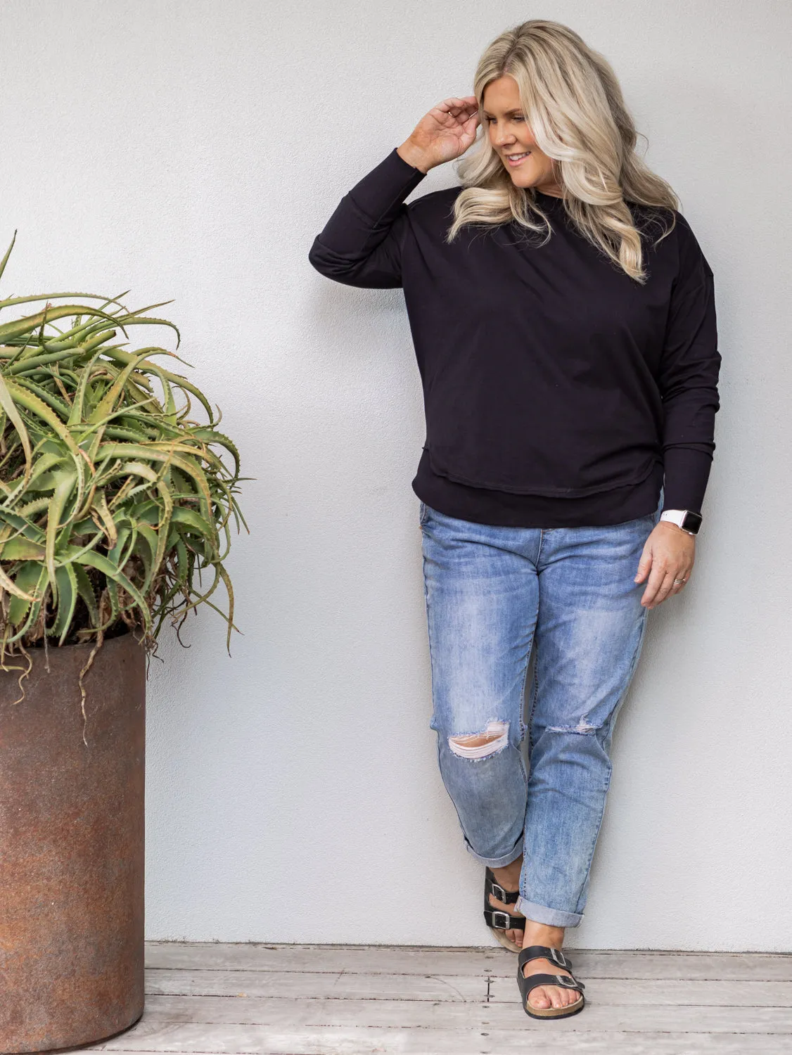 Farrah Long Sleeve - Black