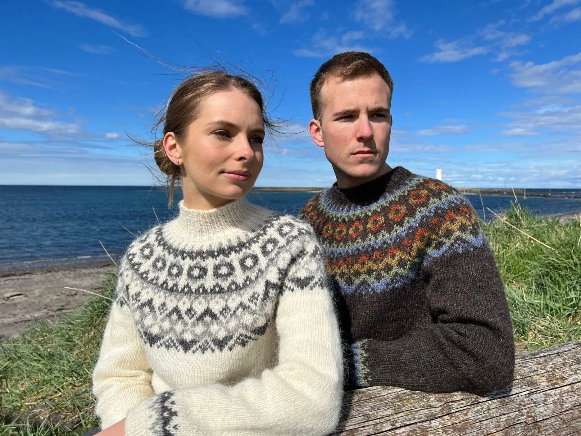 Gjöf - Free Icelandic Sweater Knitting pattern Download