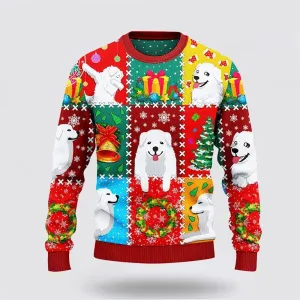 Great Pyrenees Dog Lovers Christmas Wishes All Over Ugly Christmas Sweater For Men And Women, Gift For Christmas, Best Winter Christmas Outfit