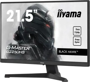 Iiyama G-Master Black Hawk G2250hs-B1 - Led Monitor - 22" (21.5" Viewable) - 1920 X 1080 Full Hd (1080P) @ 75 Hz - Va -