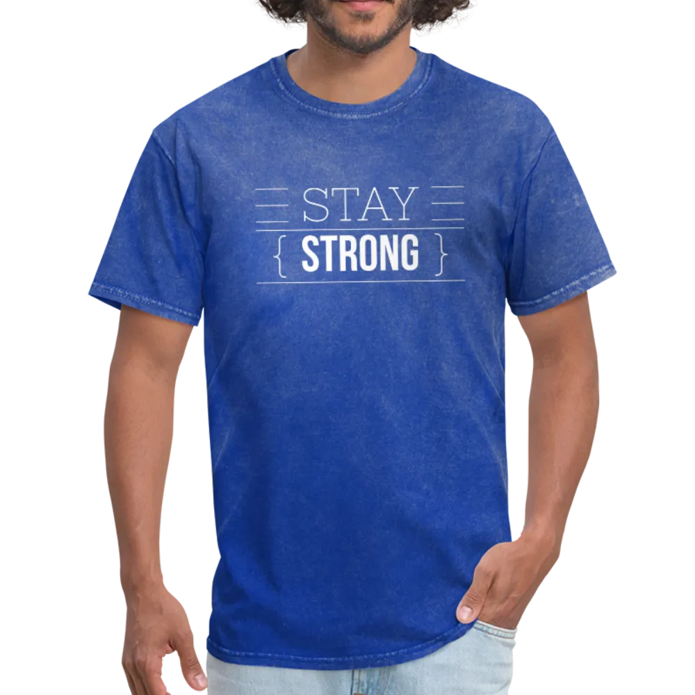 Men's T-Shirt, Stay Strong  Short Sleeve Graphic Tee