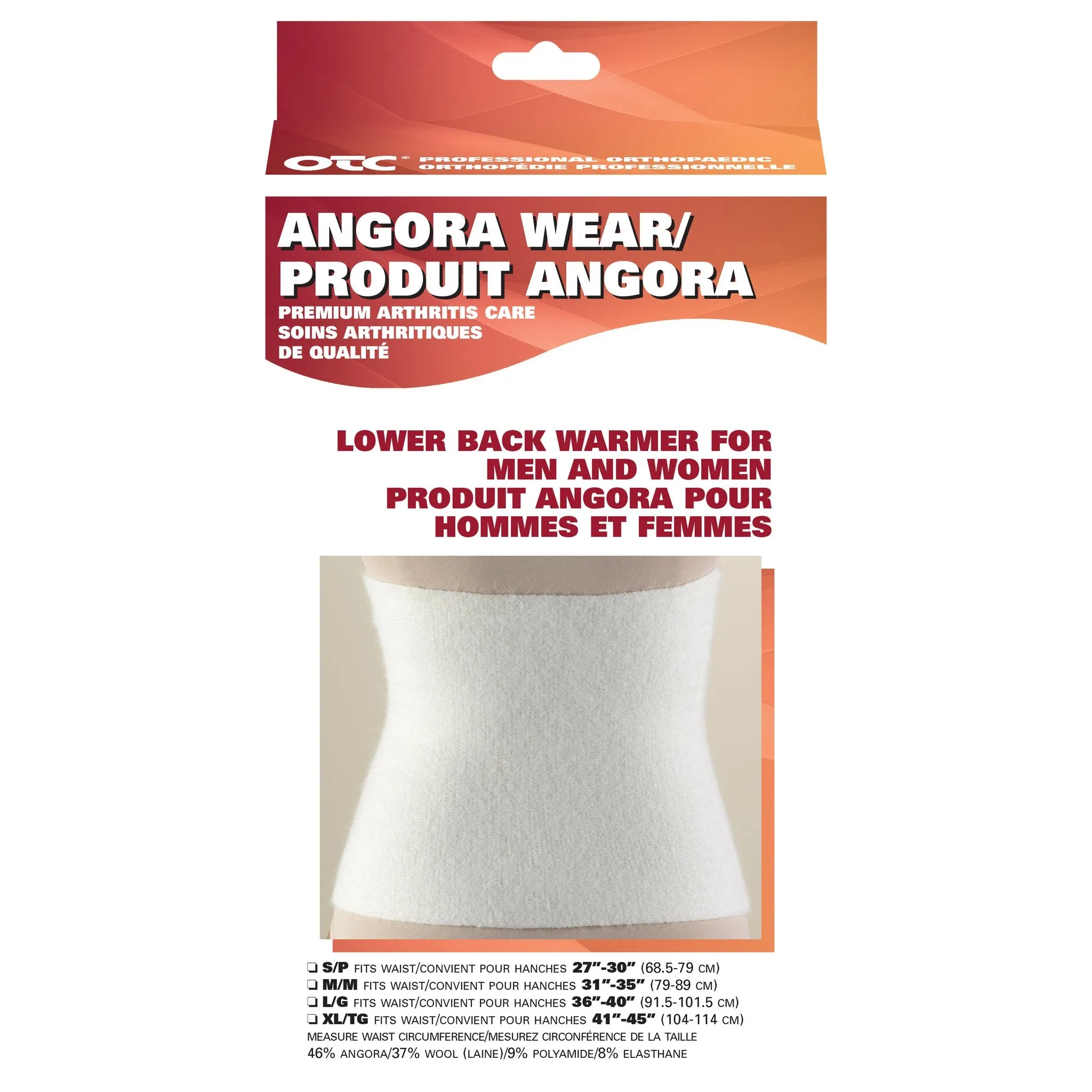 OTC ANGORA LOWER BACK WARMER -  79020