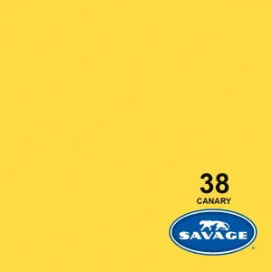 Savage Seamless Paper 4.5'- Canary #38