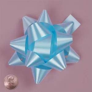 Star Bow, Light Blue 3.5" | 1 ct