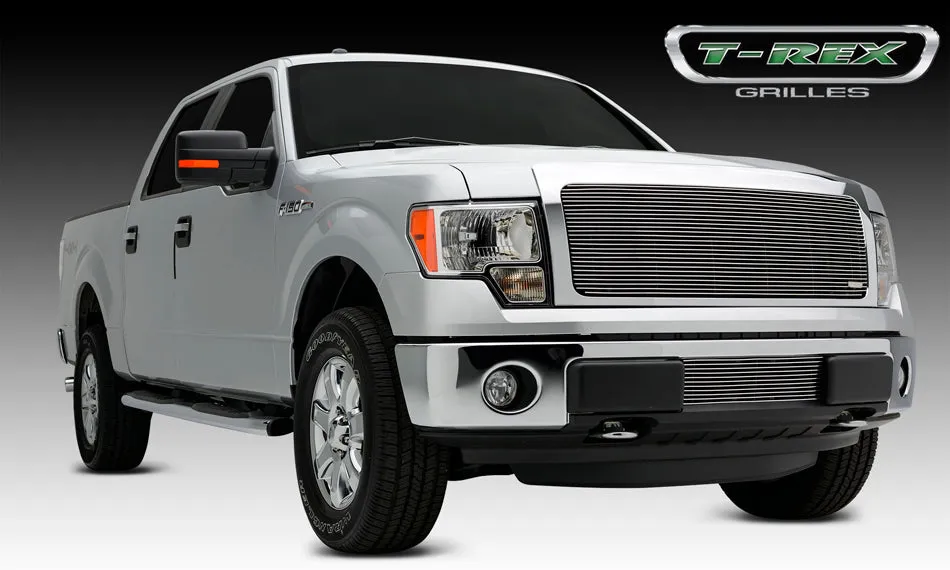 T-REX Billet Series, 1 Piece Insert Grilles - Requires Drilling or Cutting - 2013-2014 F150