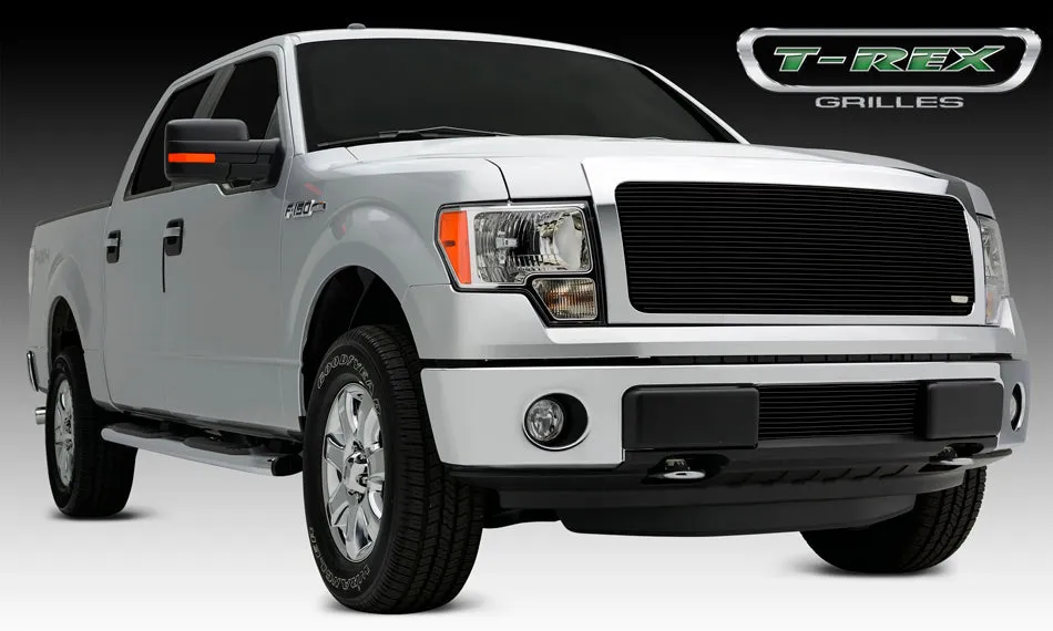 T-REX Billet Series, 1 Piece Insert Grilles - Requires Drilling or Cutting - 2013-2014 F150