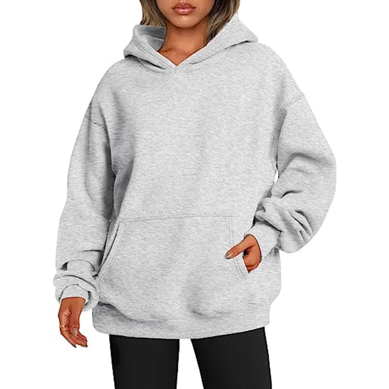 Women's Fashion Casual Thick Hooded Sweater