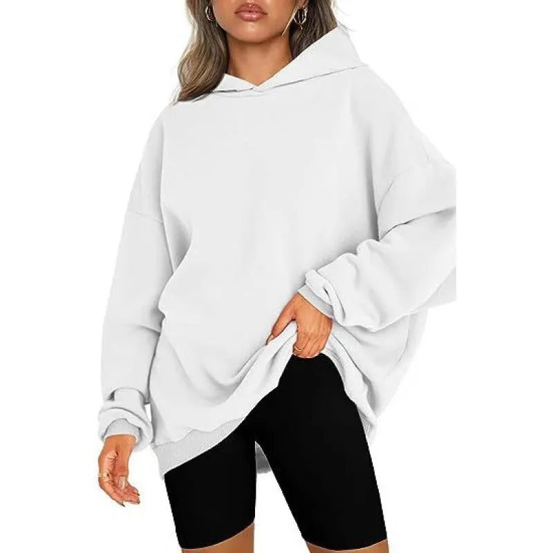 Women's Fashion Casual Thick Hooded Sweater